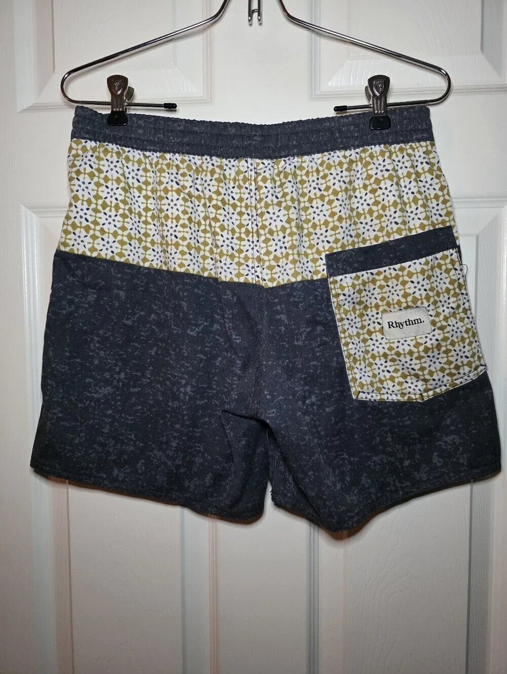 Rhythm | Drawstring Cotton Blend  Shorts Sz 30